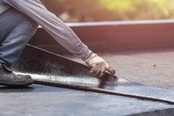 Professional Emergency Waterproofing technician working in Cranbury, NJ
